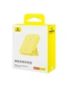 Powerbank magnetyczny z podstawką Baseus MagPro Magnetic 5000mAh 20W MagSafe (żółty)