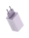 Baseus GaN6 Pro 2xUSB-A, 2xUSB-C, 65W Nástěnná nabíječka (fialová)