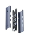 Baseus UltraJoy Series Lite Hub 4-Port USB-A / 3xUSB-A 3.0, RJ45, USB-C 5V (šedá)