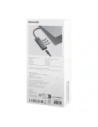 Baseus UltraJoy Series Lite Hub 4-Port USB-A / 3xUSB-A 3.0, RJ45, USB-C 5V (šedá)