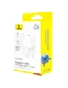 Baseus GaN5 Mini 1C 25W USB-C Nástěnná nabíječka (bílá)