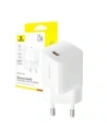 Baseus GaN5 Mini 1C 25W USB-C Nástěnná nabíječka (bílá)