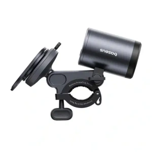 Baseus PrimeTrip 2-v-1 držák na telefon na kolo + 600lm USB-C svítilna (černá)