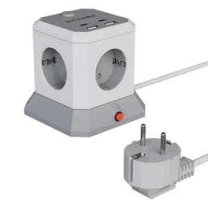 BlitzWolf BW-EC1 prelungitor de curent 4xAC, 2xUSB-A, 2xUSB-C