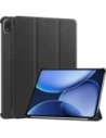 Etui z klapką Bizon Case Tab Croc do OnePlus Pad 3 / 2 Pro / OPPO Pad 4 / 4 Pro czarne