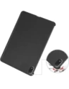 Etui z klapką Bizon Case Tab Croc do OnePlus Pad 3 / 2 Pro / OPPO Pad 4 / 4 Pro czarne