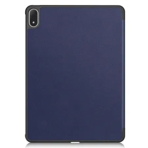 Etui z klapką Bizon Case Tab Croc do OnePlus Pad 3 / 2 Pro / OPPO Pad 4 / 4 Pro granatowe