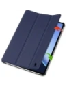 Etui z klapką Bizon Case Tab Croc do OnePlus Pad 3 / 2 Pro / OPPO Pad 4 / 4 Pro granatowe