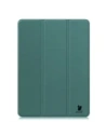 Etui z klapką Bizon Case Tab Croc do OnePlus Pad 3 / 2 Pro / OPPO Pad 4 / 4 Pro ciemnozielone