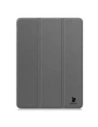 Etui z klapką Bizon Case Tab Croc do OnePlus Pad 3 / 2 Pro / OPPO Pad 4 / 4 Pro szare