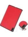 Etui z klapką Bizon Case Tab Croc do OnePlus Pad 3 / 2 Pro / OPPO Pad 4 / 4 Pro czerwone