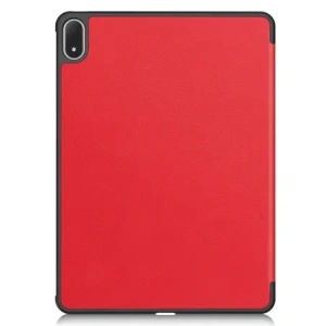 Etui z klapką Bizon Case Tab Croc do OnePlus Pad 3 / 2 Pro / OPPO Pad 4 / 4 Pro czerwone