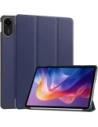 Etui z klapką Bizon Case Tab Croc do Xiaomi Redmi Pad 2 granatowe