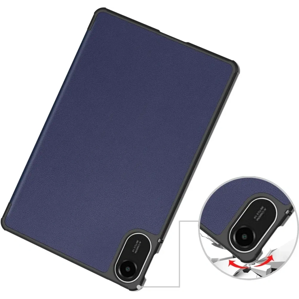 Husa Bizon Tab Croc pentru Xiaomi Redmi Pad 2 albastru marin