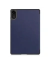 Etui z klapką Bizon Case Tab Croc do Xiaomi Redmi Pad 2 granatowe