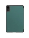 Etui z klapką Bizon Case Tab Croc do Xiaomi Redmi Pad 2 ciemnozielone