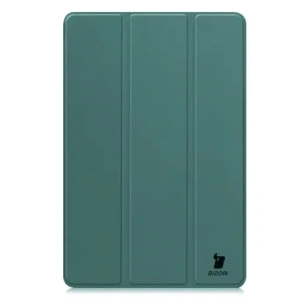 Etui z klapką Bizon Case Tab Croc do Xiaomi Redmi Pad 2 ciemnozielone