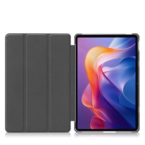 Etui z klapką Bizon Case Tab Croc do Xiaomi Redmi Pad 2 ciemnozielone
