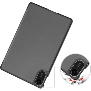Etui z klapką Bizon Case Tab Croc do Xiaomi Redmi Pad 2 szare