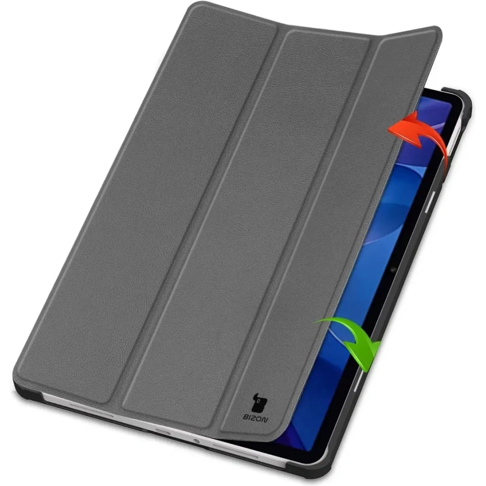 Bizon Case Tab Croc Xiaomi Redmi Pad 2 szürke