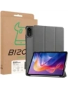 Etui z klapką Bizon Case Tab Croc do Xiaomi Redmi Pad 2 szare