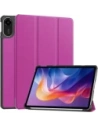 Etui z klapką Bizon Case Tab Croc do Xiaomi Redmi Pad 2 fioletowe