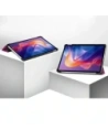 Etui z klapką Bizon Case Tab Croc do Xiaomi Redmi Pad 2 fioletowe