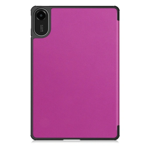 Etui z klapką Bizon Case Tab Croc do Xiaomi Redmi Pad 2 fioletowe