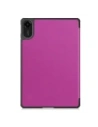 Etui z klapką Bizon Case Tab Croc do Xiaomi Redmi Pad 2 fioletowe