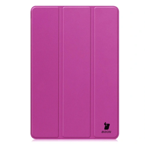 Etui z klapką Bizon Case Tab Croc do Xiaomi Redmi Pad 2 fioletowe