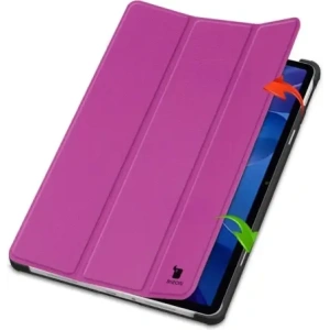 Etui z klapką Bizon Case Tab Croc do Xiaomi Redmi Pad 2 fioletowe