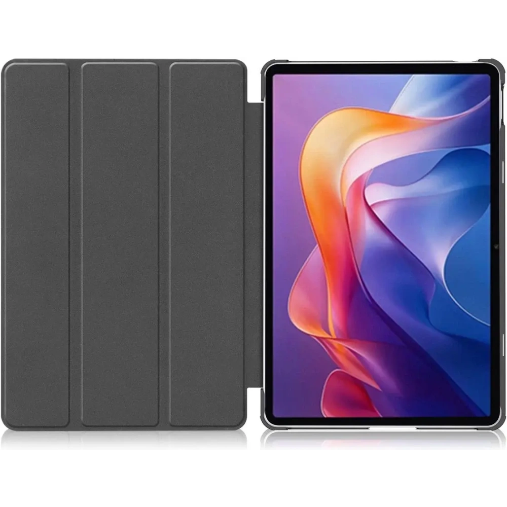 Etui z klapką Bizon Case Tab Croc do Xiaomi Redmi Pad 2 fioletowe