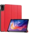 Etui z klapką Bizon Case Tab Croc do Xiaomi Redmi Pad 2 czerwone