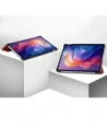 Etui z klapką Bizon Case Tab Croc do Xiaomi Redmi Pad 2 czerwone