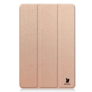 Etui z klapką Bizon Case Tab Croc do Xiaomi Redmi Pad 2 różowozłote