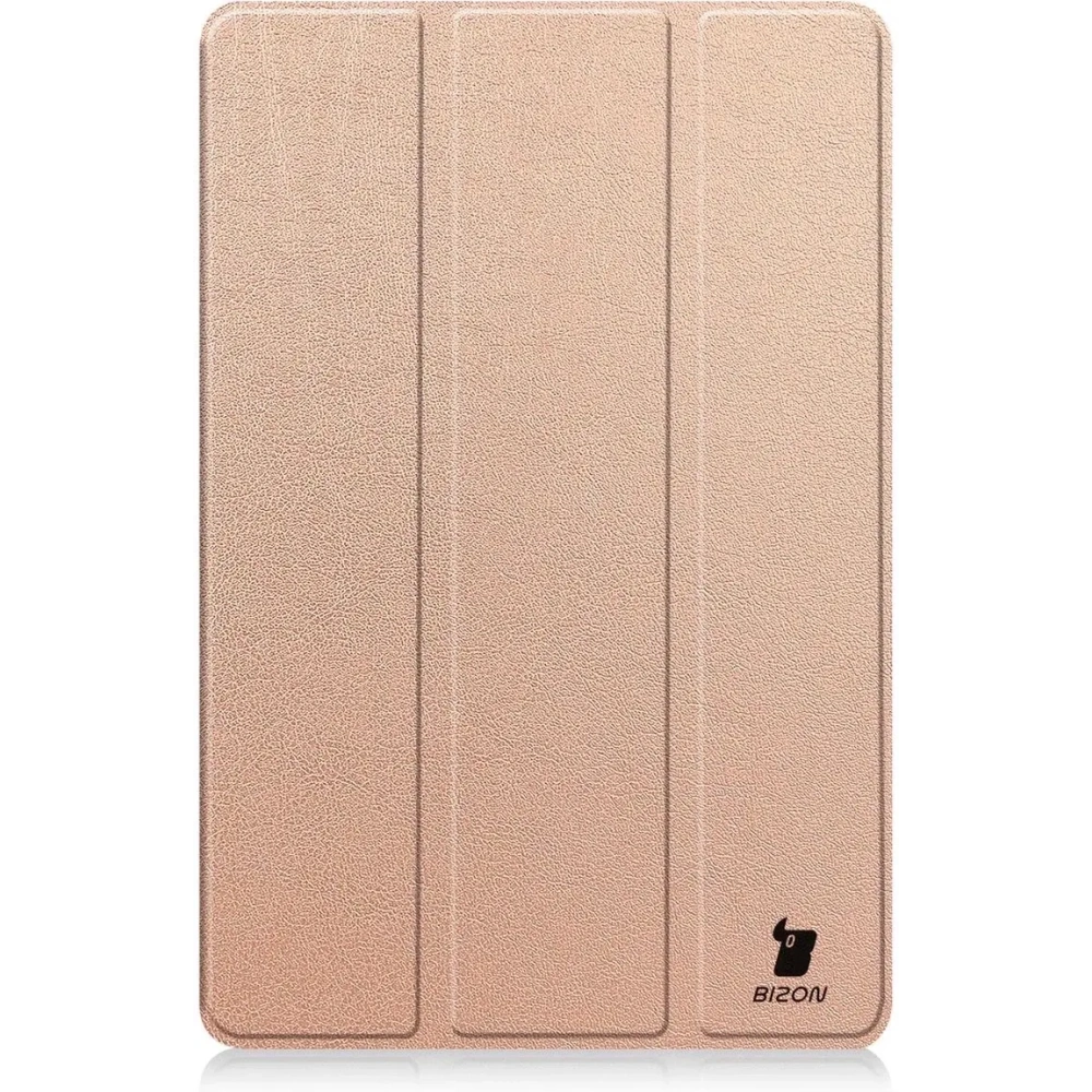 Etui z klapką Bizon Case Tab Croc do Xiaomi Redmi Pad 2 różowozłote