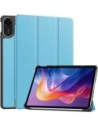 Etui z klapką Bizon Case Tab Croc do Xiaomi Redmi Pad 2 błękitne