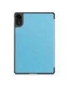 Etui z klapką Bizon Case Tab Croc do Xiaomi Redmi Pad 2 błękitne