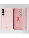 Bizon Soft Case Magnetic Samsung Galaxy S24+ Plus hellrosa