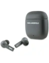Karl Lagerfeld Drahtlose In-Ear Kopfhörer Metallbedrucktes Logo TWS ANC/ENC Bluetooth 5.4 (schwarz)