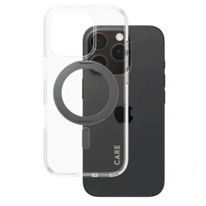 Etui CARE by PanzerGlass Feature Kickstand Case MagSafe Apple iPhone 16 Pro przezroczyste