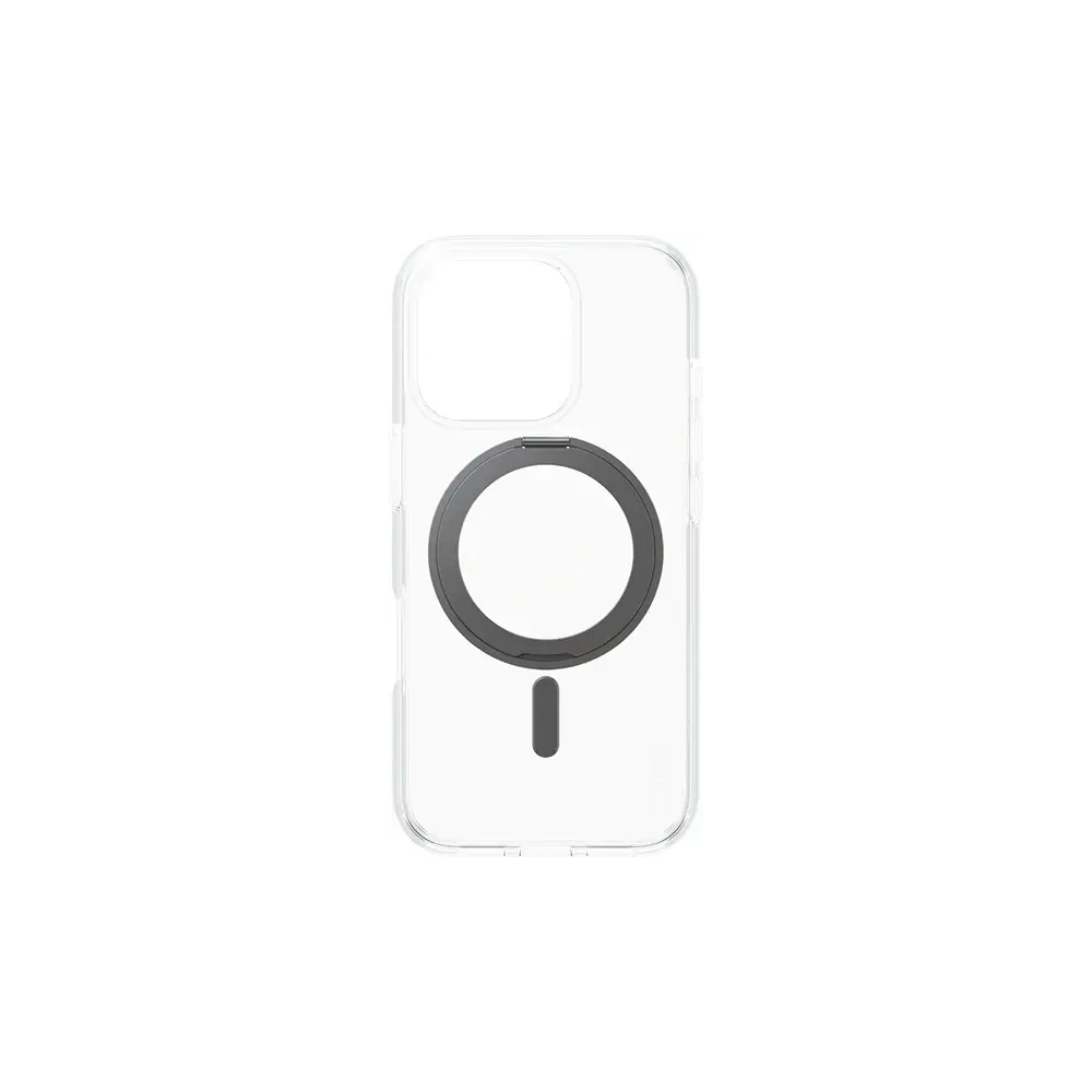 CARE de PanzerGlass Carcasă cu suport Kickstand MagSafe pentru Apple iPhone 16 Pro transparentă
