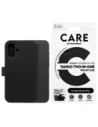 Etui z klapką CARE by PanzerGlass Feature Tango 2in1 Wallet MagSafe Apple iPhone 16 Plus czarny