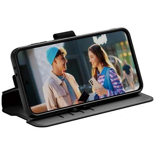 Etui z klapką CARE by PanzerGlass Feature Wallet Kickstand do Samsung Galaxy A56 5G czarny