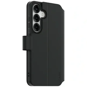 Etui z klapką CARE by PanzerGlass Feature Wallet Kickstand do Samsung Galaxy S25 czarny
