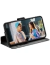 Etui z klapką CARE by PanzerGlass Feature Wallet Kickstand do Samsung Galaxy S25 czarny