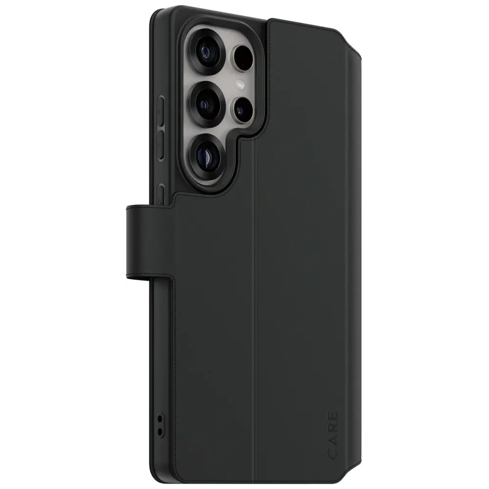CARE od PanzerGlass Funkční peněženka s výklopným stojánkem pro Samsung Galaxy S25 Ultra černá