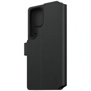 Etui z klapką CARE by PanzerGlass Feature Wallet Kickstand do Samsung Galaxy S25 Ultra czarny