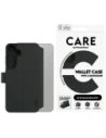 Etui z klapką CARE by PanzerGlass Feature Wallet Kickstand do Samsung Galaxy S25+ Plus czarny