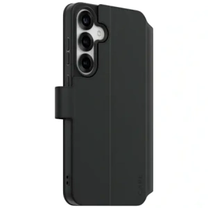 Etui z klapką CARE by PanzerGlass Feature Wallet Kickstand do Samsung Galaxy S25+ Plus czarny
